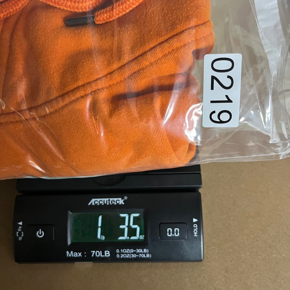 The North Face Mens Orange California Bear Graphic Hoodie Sweatshirt Large - Picture 8 of 8
